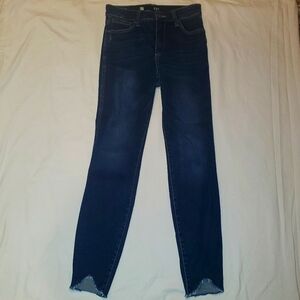 Kut From The Kloth Connie jeans Fab ab ankle skinny dark wash highrise